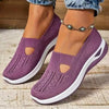 Women's Orthopedic Comfort Slipon Sneakers With Arch Support And Skin-Friendly Foam,Lightweight Walking Shoes,Soft Cushioning,Casual Women's Shoes